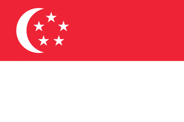 Bandeira Cingapura (ou Singapura)