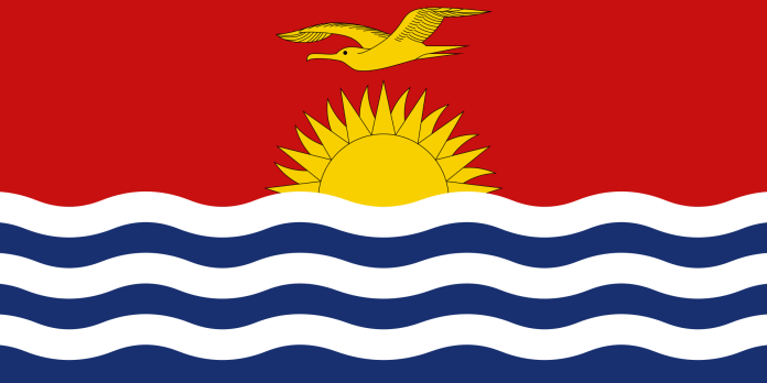 Bandeira Kiribati (ou Quiribati)