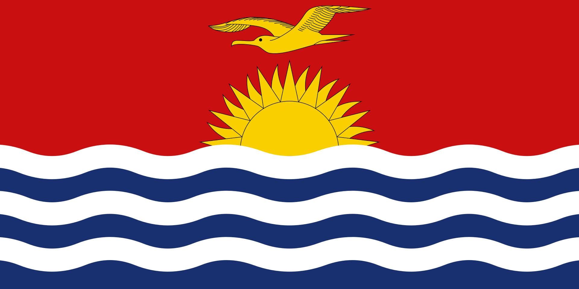 Bandeira Kiribati (ou Quiribati) Bandeira Kiribati (ou Quiribati)