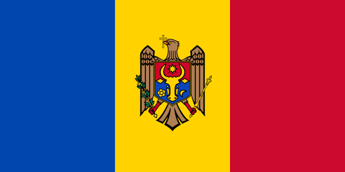 Bandeira Moldávia