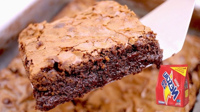 brownie-nescau Brownie de Nescau