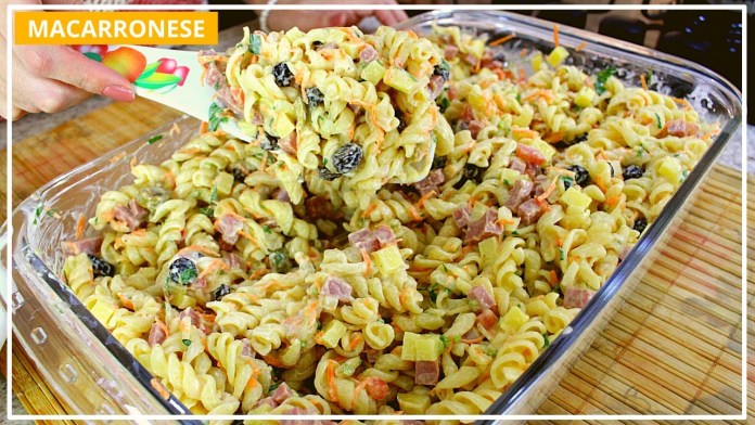 salada de macarrão (macarronese)