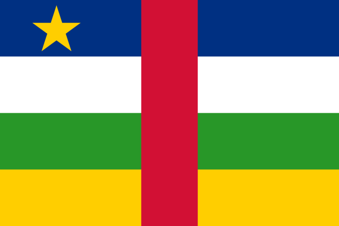 Bandeira República Centro-Africana