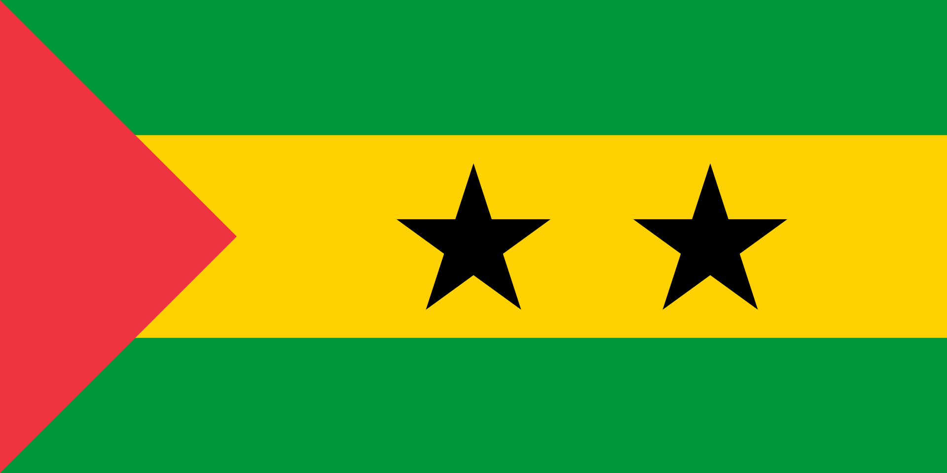 Bandeira São Tomé e Príncipe