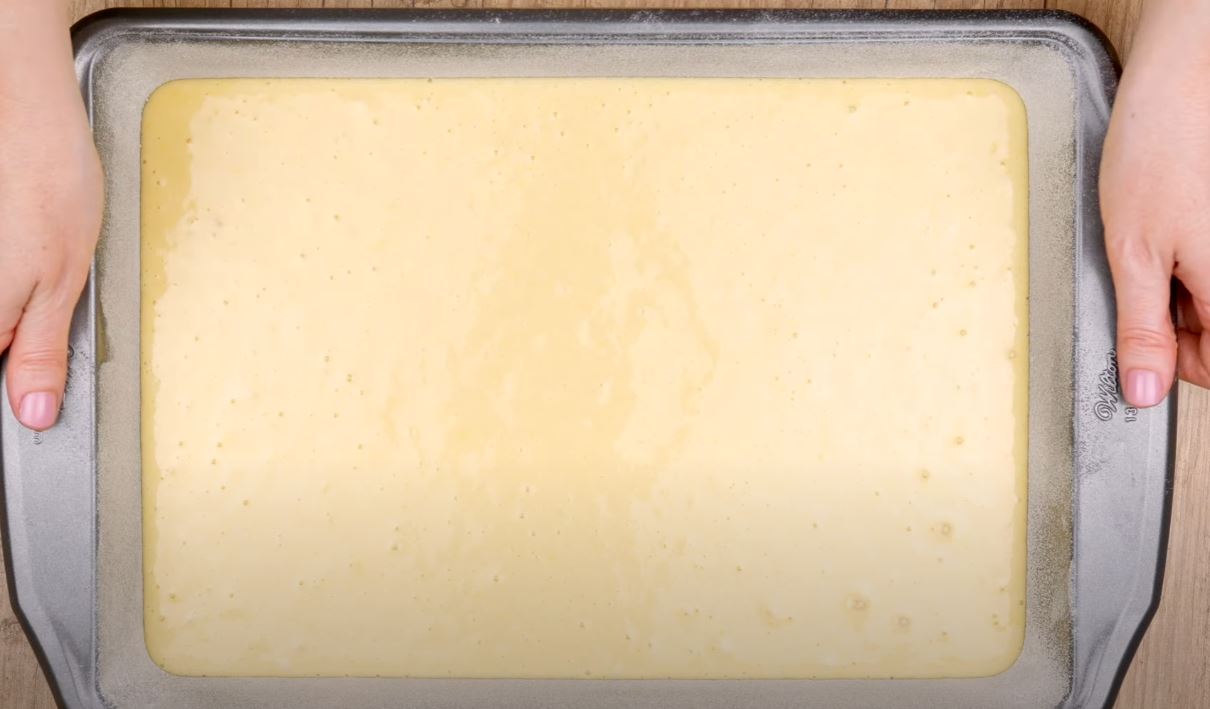 massa-forma-untada massa do bolo na forma untada