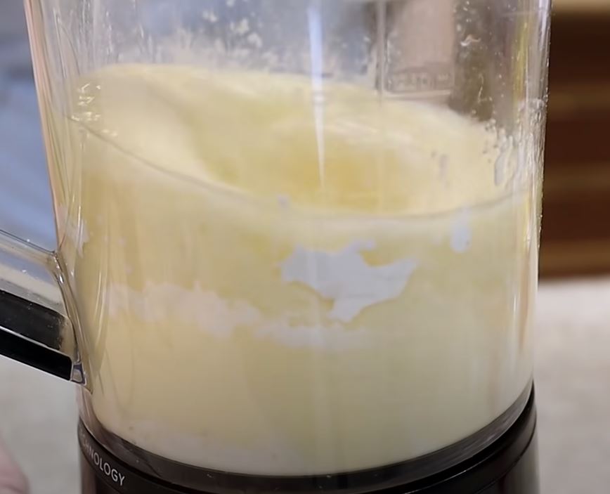 batendo no liquidificador