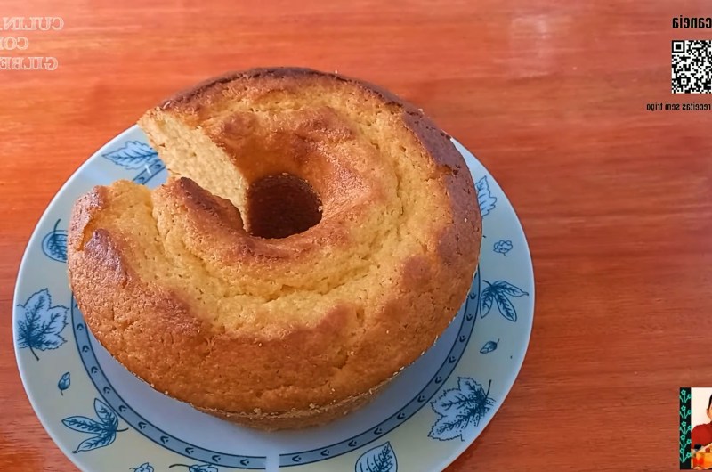 Bolo de Milho Fofinho