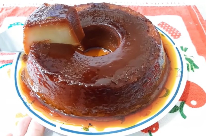 Receita de Pudim de Pão