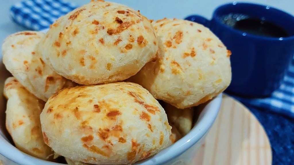 Pão de Queijo Rápido e Fácil