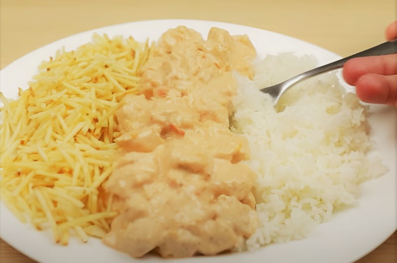 Strogonoff de Frango