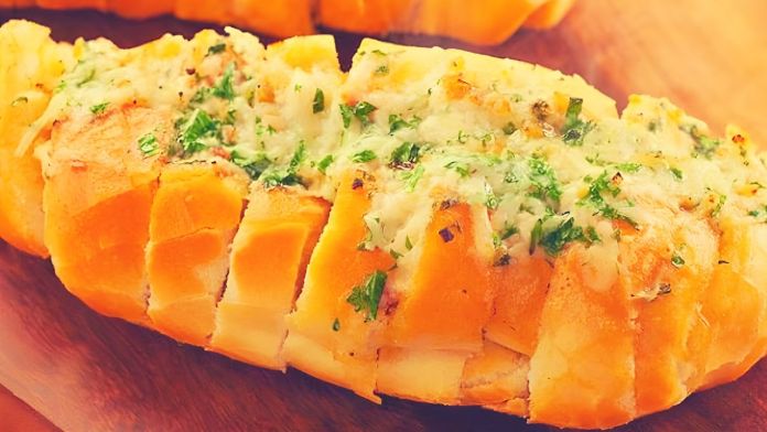 pão de alho caseiro