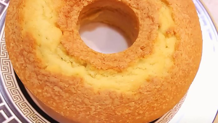 bolo de farinha de trigo