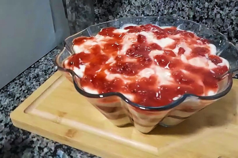 Strawberry Delight on the Platter