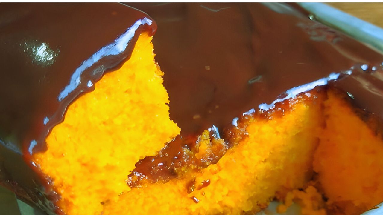Bolo de Cenoura Fofinho de Liquidificador