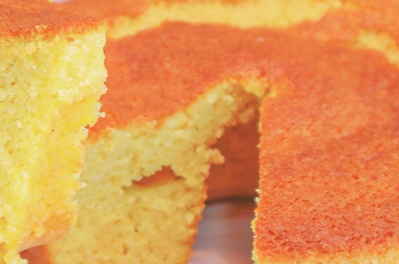 Bolo de Fubá de Liquidificador