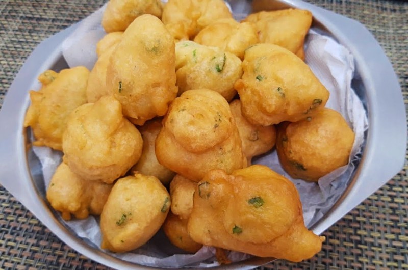 Bolinho Mata Fome (Bolinho Frito Salgado)