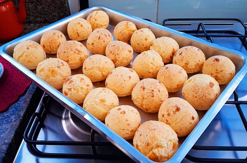 Pão de Queijo com Polvilho Doce