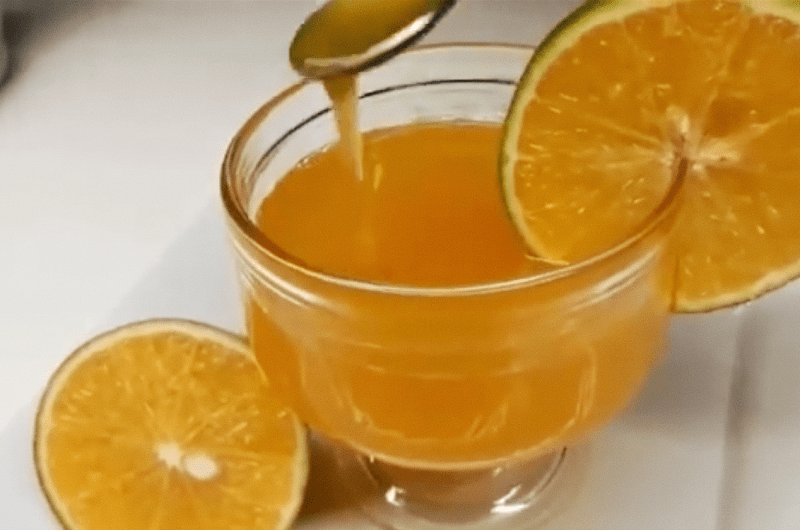 Orange Syrup for Cakes and Ice Cream