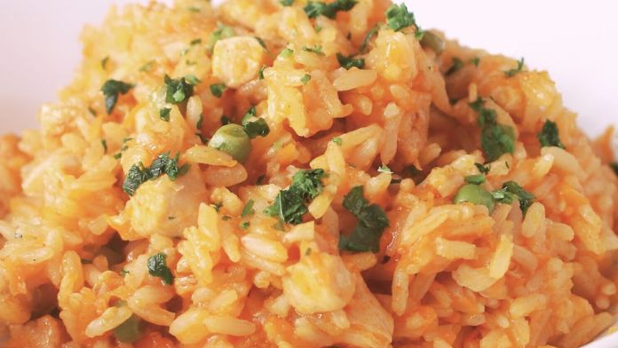 arroz com frango arroz com frango