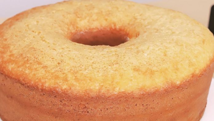 bolo de trigo fofinho