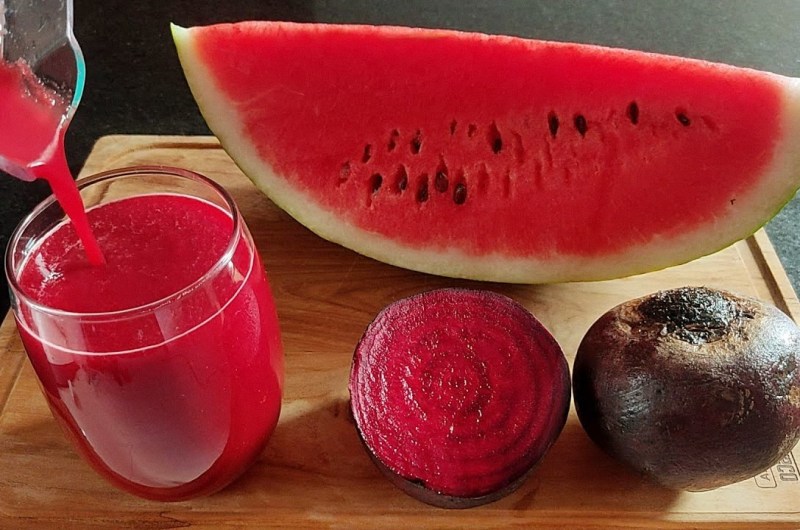 Beetroot Juice with Watermelon