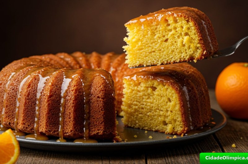 Você Nunca Mais Vai Fazer Outro Bolo Depois de Ver Este de Laranja!
