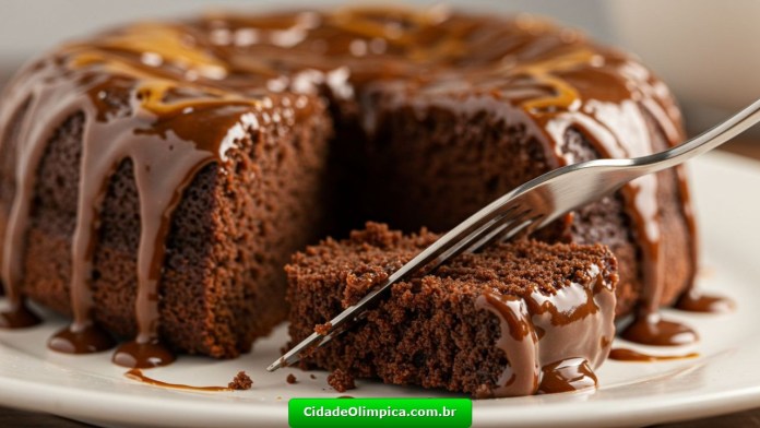 Bolo de cafe e chocolate Bolo de café e chocolate