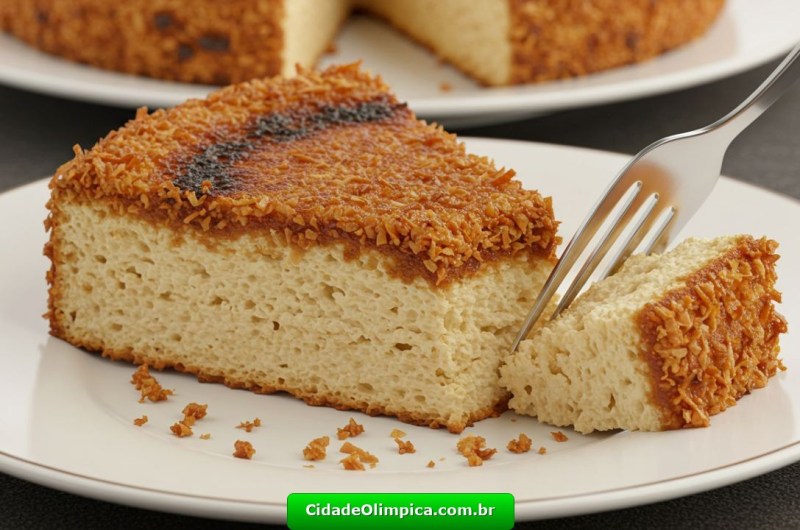 Bolo de Coco Queimado