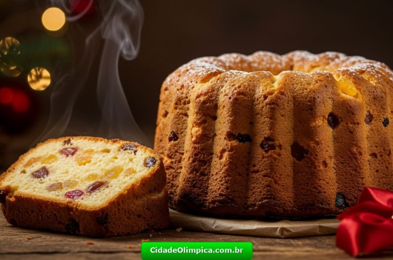 Bolo de Frutas Cristalizadas