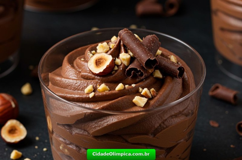 Mousse de Nutella mais CREMOSA do MUNDO