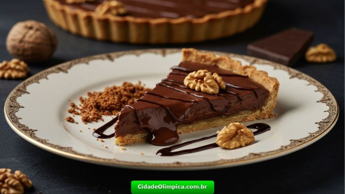 O SEGREDO dessa Torta de Chocolate com Nozes vai te Deixar Chocado!