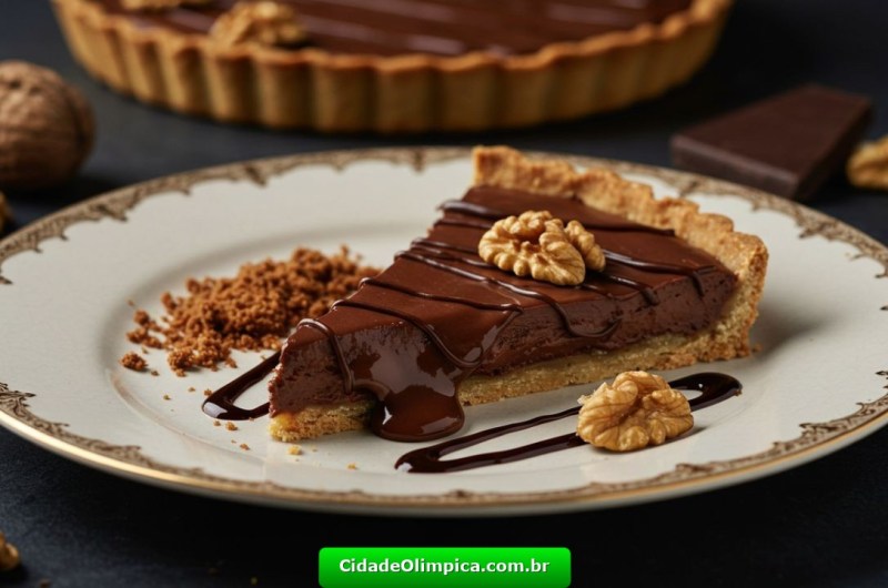 O SEGREDO dessa Torta de Chocolate com Nozes vai te Deixar Chocado!