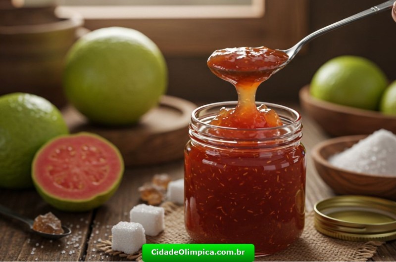 Essa Geleia de Goiaba Ficou TÃO Boa Que Sumiu em Minutos!