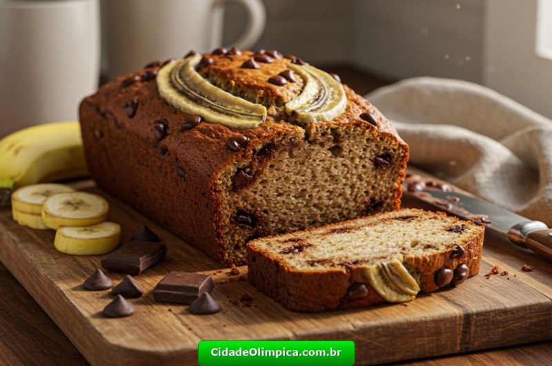 Esse PÃO DE BANANA com CHOCOLATE derrete na boca!