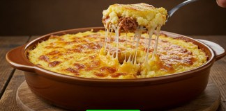 Escondidinho Cremoso de Carne Seca