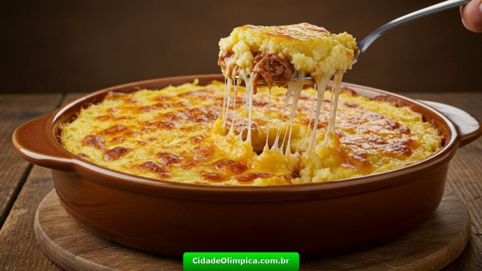 Escondidinho Cremoso de Carne Seca