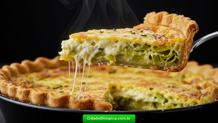 A Quiche de Alho-Poró Que Vai Impressionar Todos na Sua Mesa!