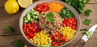 Salada de Quinoa