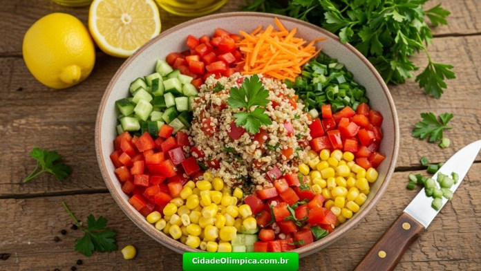 Salada de Quinoa