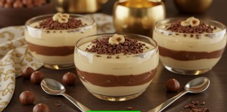 Mousse de Ninho com Nutella