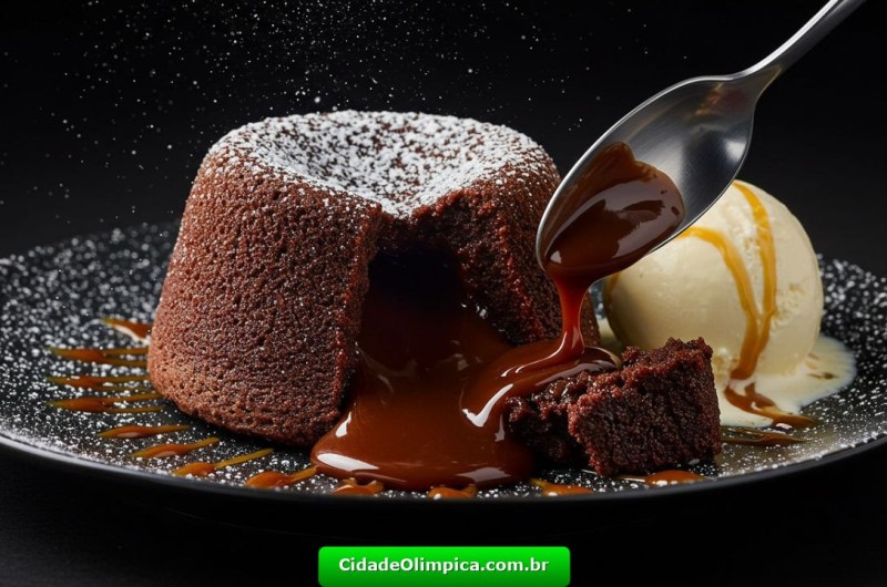 60 Segundos e Pronto! O Petit Gateau Mais Fácil da Sua Vida!