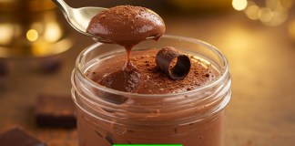 Pudim de Chocolate no Pote
