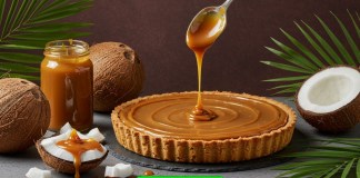 Torta de Coco com Doce de Leite