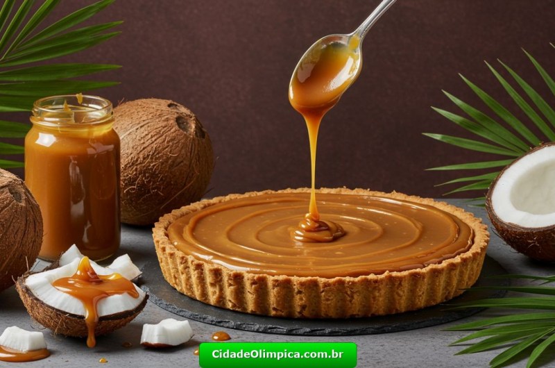 Essa Torta de Coco com Doce de Leite Vai Fazer Você Se Apaixonar na Primeira Mordida!