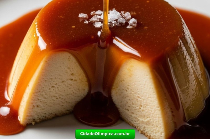 Pudim de Leite Ninho com Caramelo Salgado