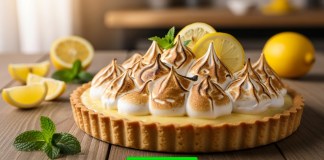 TORTA DE LIMÃO DOS SONHOS