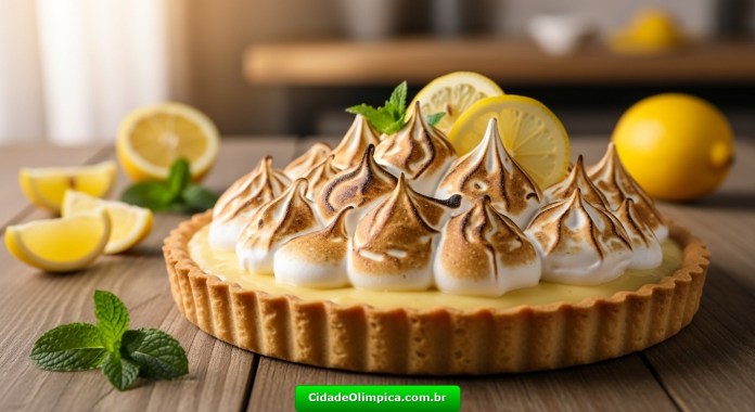 TORTA DE LIMÃO DOS SONHOS
