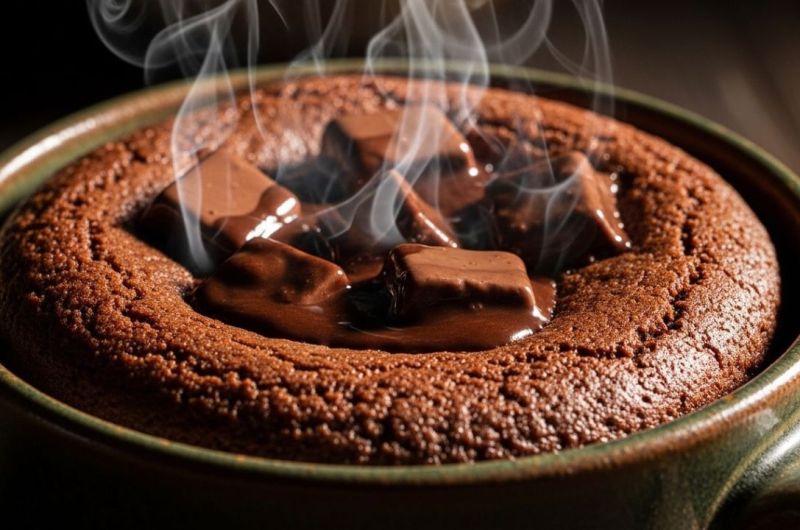 Brownie de Micro-ondas que Fica PRONTO em 5 Minutos! Você Vai Surtar!