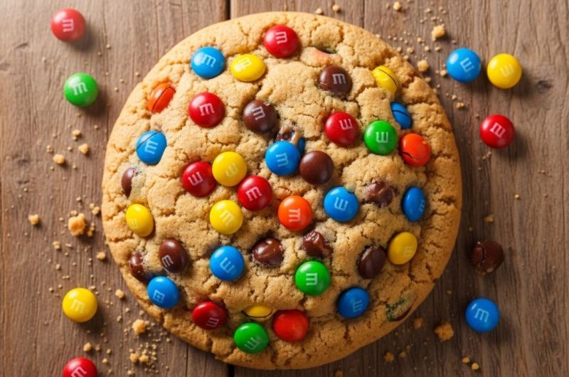 O Cookie Gigante de M&M’s Mais Irresistível Que Você Vai Ver Hoje