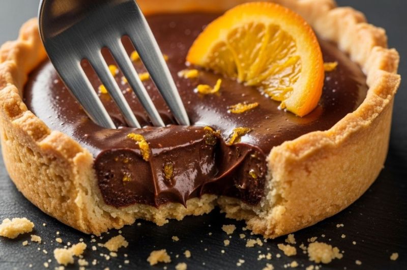Você Nunca Provou Uma Tartelete Assim! A Combinação Perfeita de Chocolate e Laranja!